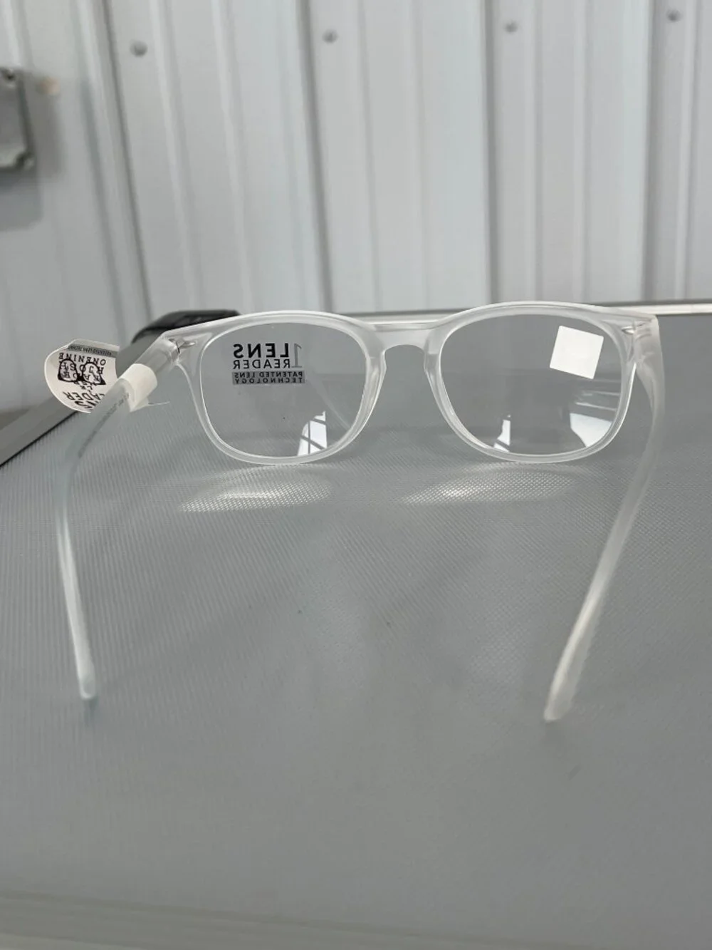 Kreedom Keep Talkin 1 Lens Reader Eyeglasses Clear Frame Patented Lens Tech NEW